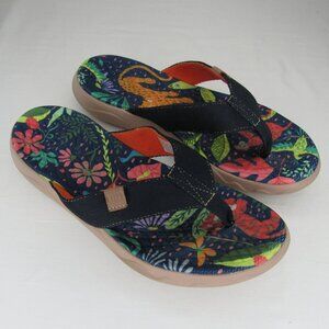 UIN JUNGLE PARTY Flip Flop Sandal Women's 8 8.5